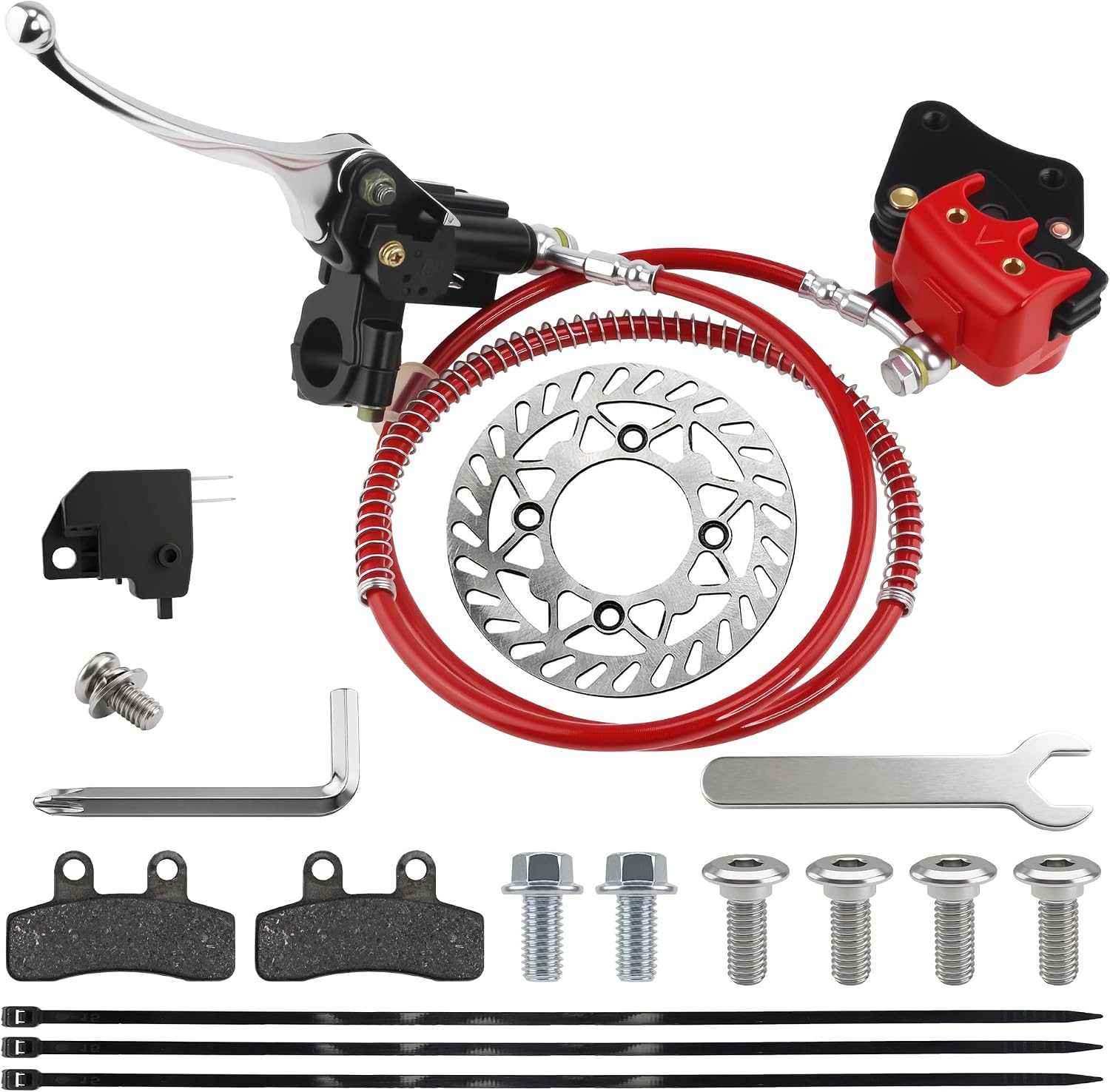 Hydraulic Disc Front Master Cylinder 45mm/1.77'' Brake Caliper Assembly