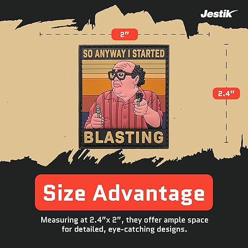 Miniatura 38 de Don't Be A Salty Creative Humor - Parche táctico militar para moral, divertidos parches tácticos, cierre de gancho y bucle de goma de PVC, parches