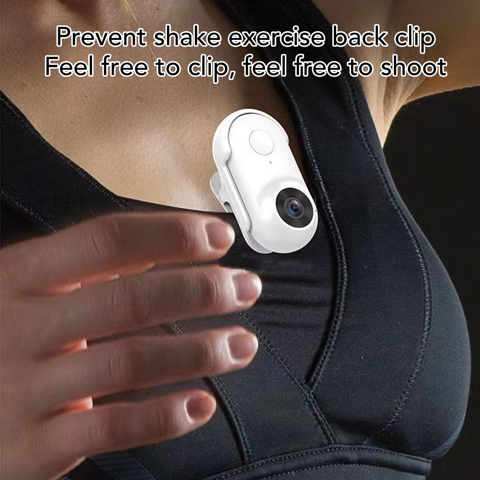 Caméra pour Chat à Collier, Caméra Sportive 1080P