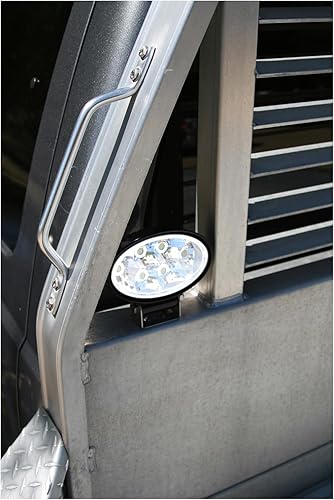 Miniatura 3 de Buyers Products 1492113 - Luz de inundación LED ovalada de 5.5 pulgadas de ancho, barra de luz, luz de punto resistente para camiones, remolques y