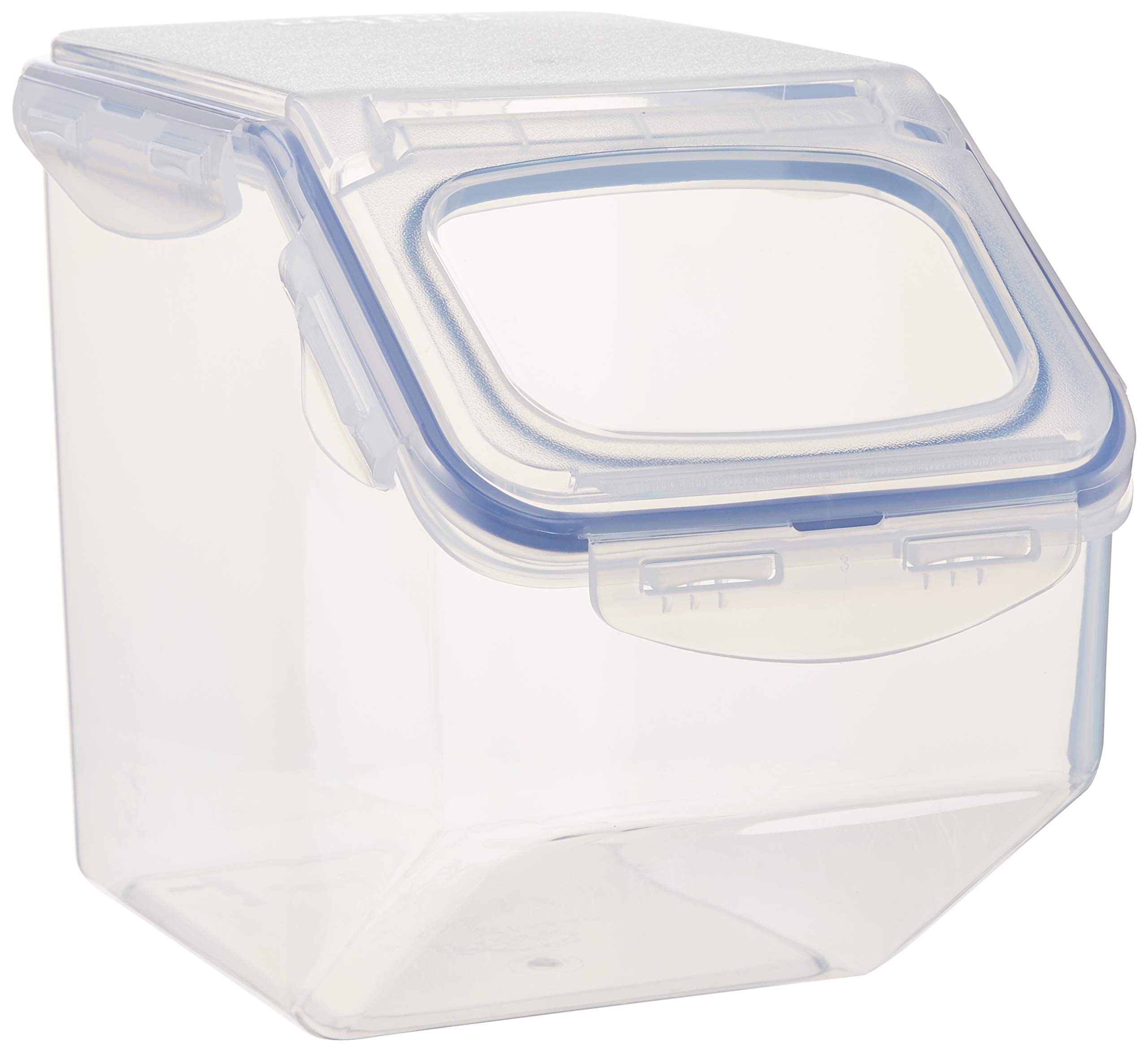 Locknlock Lock & Lock Kitchen Caddy With Fliptop Lid - Clear/, 5 L Blue
