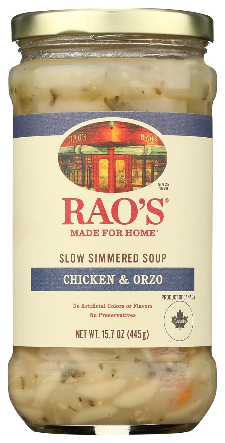 Best Chicken Soup - Rao's Homemade | Chicken Orzo Soup | 16 oz Review