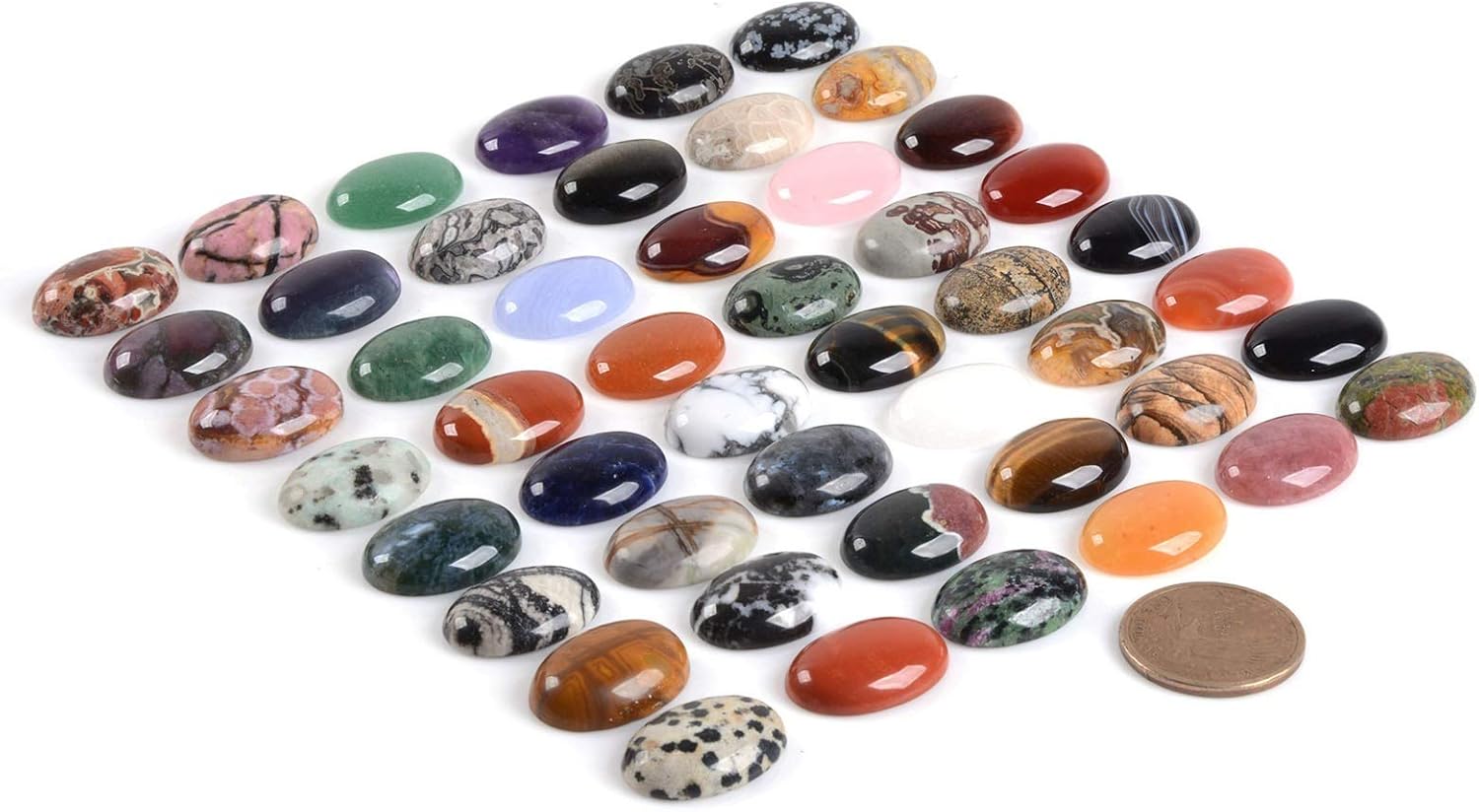 Wholesale Lot Multi-color Gemstone Round Oval Cab Cabochon For Jewelry Making