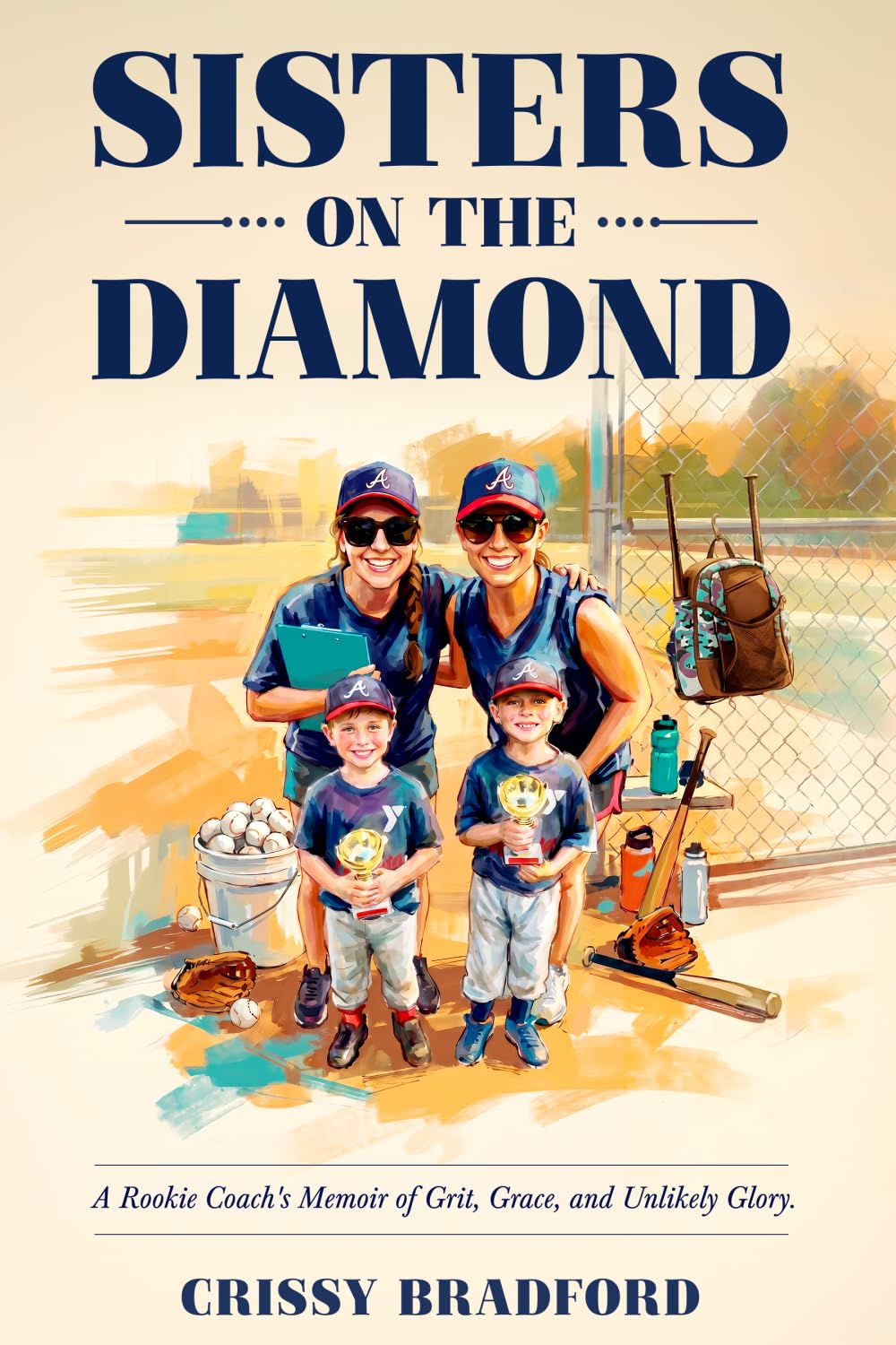 Sisters On The Diamond: A Rookie Coach's Memoir of Grit, Grace and Unlikely Glory.