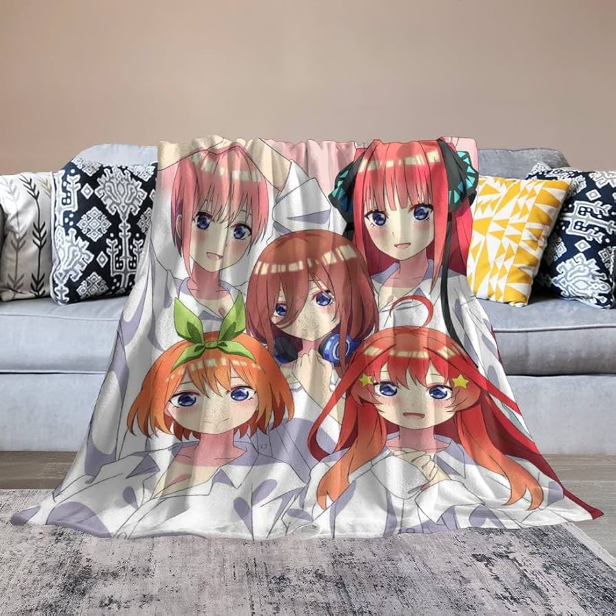 五等分の花嫁大判ブランケット 中古】ブランケット ティザー 大判タオルケット 「映画 五等分の