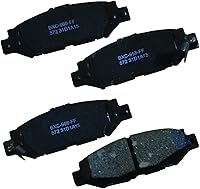 Vista 27 de Pastillas de freno traseras cerámicas Bendix Premium SBC1337 para Cadillac CTS 2014-2008, SRX 2016-2010, Chevrolet Camaro 2015-2010, Saab 9-4X 2011