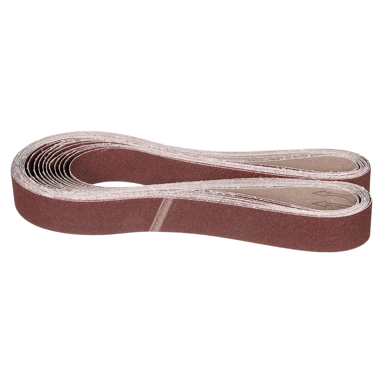 50mm x 1829mm Banda de Lijado, 20 Pcs 40 Grit Bandas para Afilar Cuchillos para Afilador de Cuchillos Herramienta de Tallado para Lijadora de Banda Trabajo en Metal