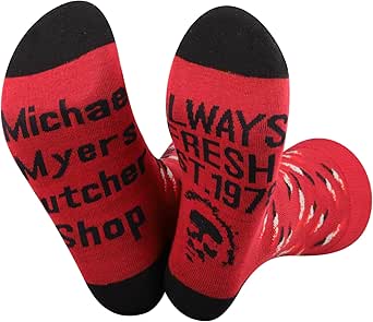 Amazon.com: CMNIM Michael Myers Merch Gifts Horror Movie Socks Michael