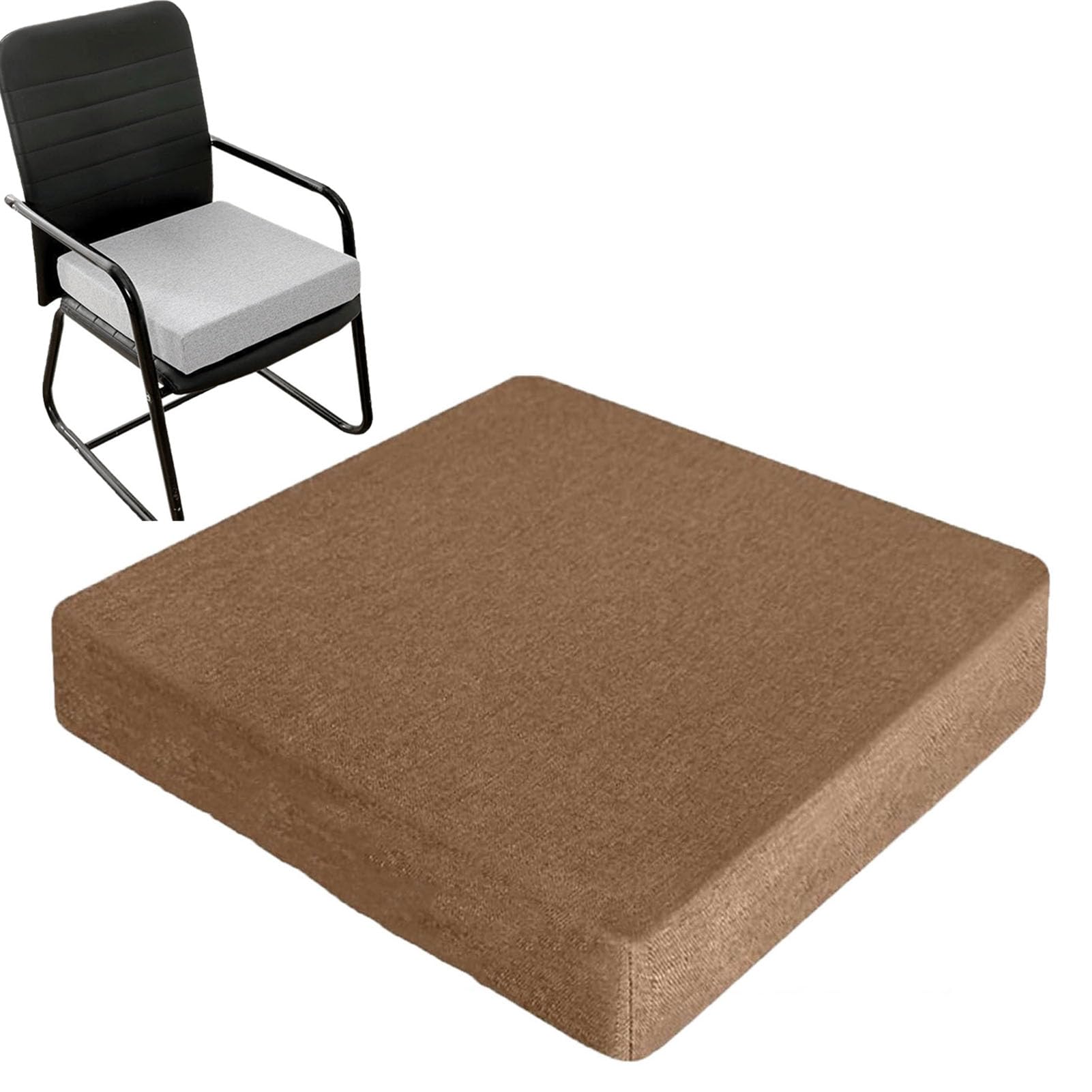 Coussin de chaise confortable 40x40 pour soulager les adultes au bureau