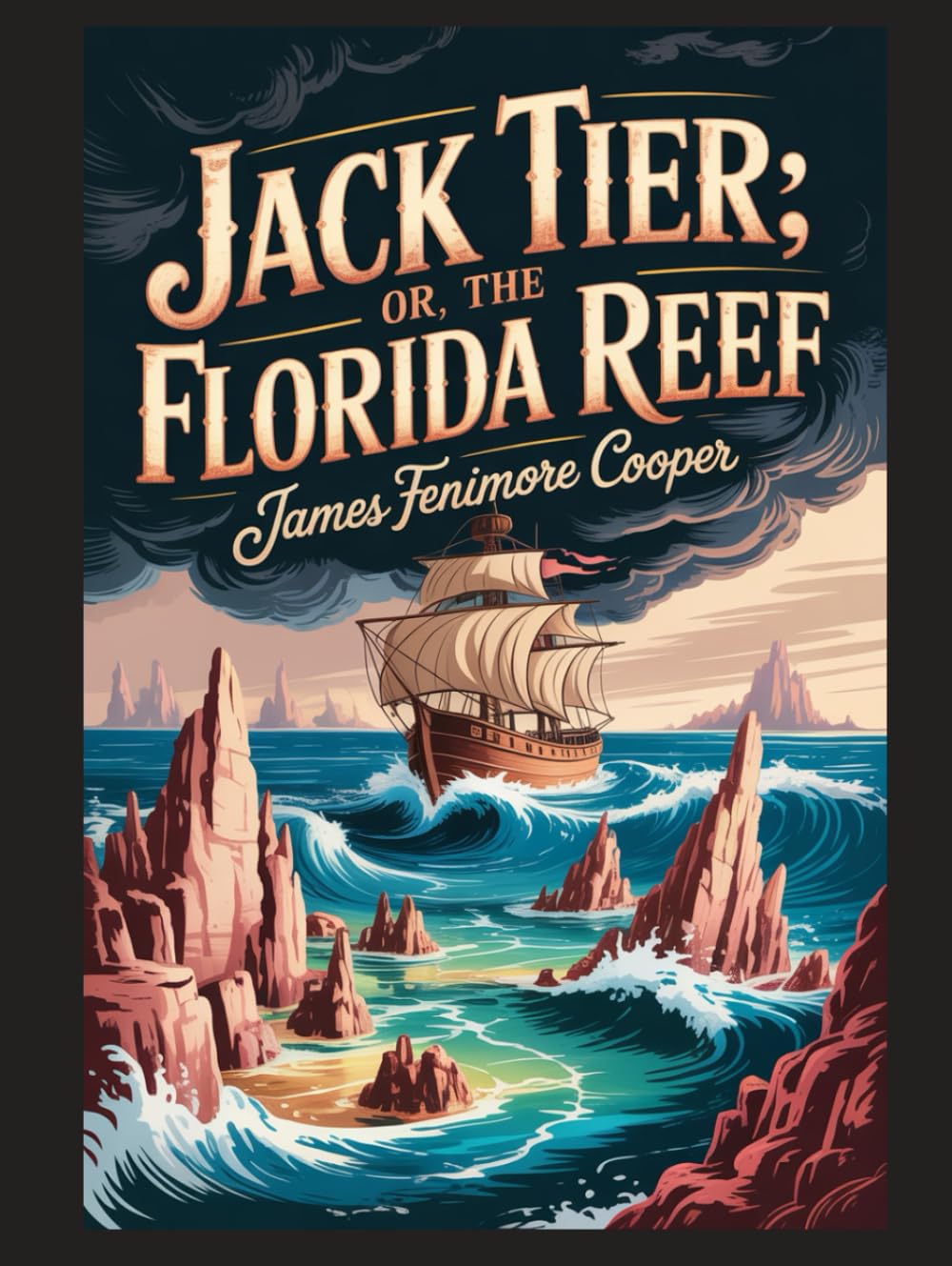 Jack Tier; Or, The Florida Reef: With Introduction, Author Biography, and Literary Analysis