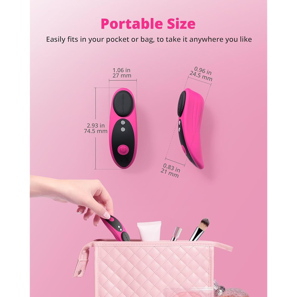 $19/mo - Finance LOVENSE Ferri Vibrating Panties, Magnetic Mini Wearable Clit Vibrator with Remote Control Long Distance for Female Couple Sex Toy & Games Clitoral Stimulator Massager, Discreet, IPX7 Waterproof | Buy $19/mo - Finance LOVENSE Ferri Vibrating Panties, Magnetic Mini Wearable Clit Vibrator with Remote Control Long Distance for Female Couple Sex Toy & Games Clitoral Stimulator Massager, Discreet, IPX7 Waterproof | Buy