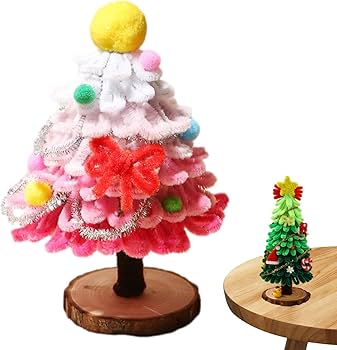 Kerst Pijpenragers Set Ambachtelijke Pijpenragers -knutselpakket Voor Het Maken Van Een Kerstboom, Crafts Home Decor, Feestartikelen Gunsten, Art Craft Set Voor Kleuters Kerstkrans Maken