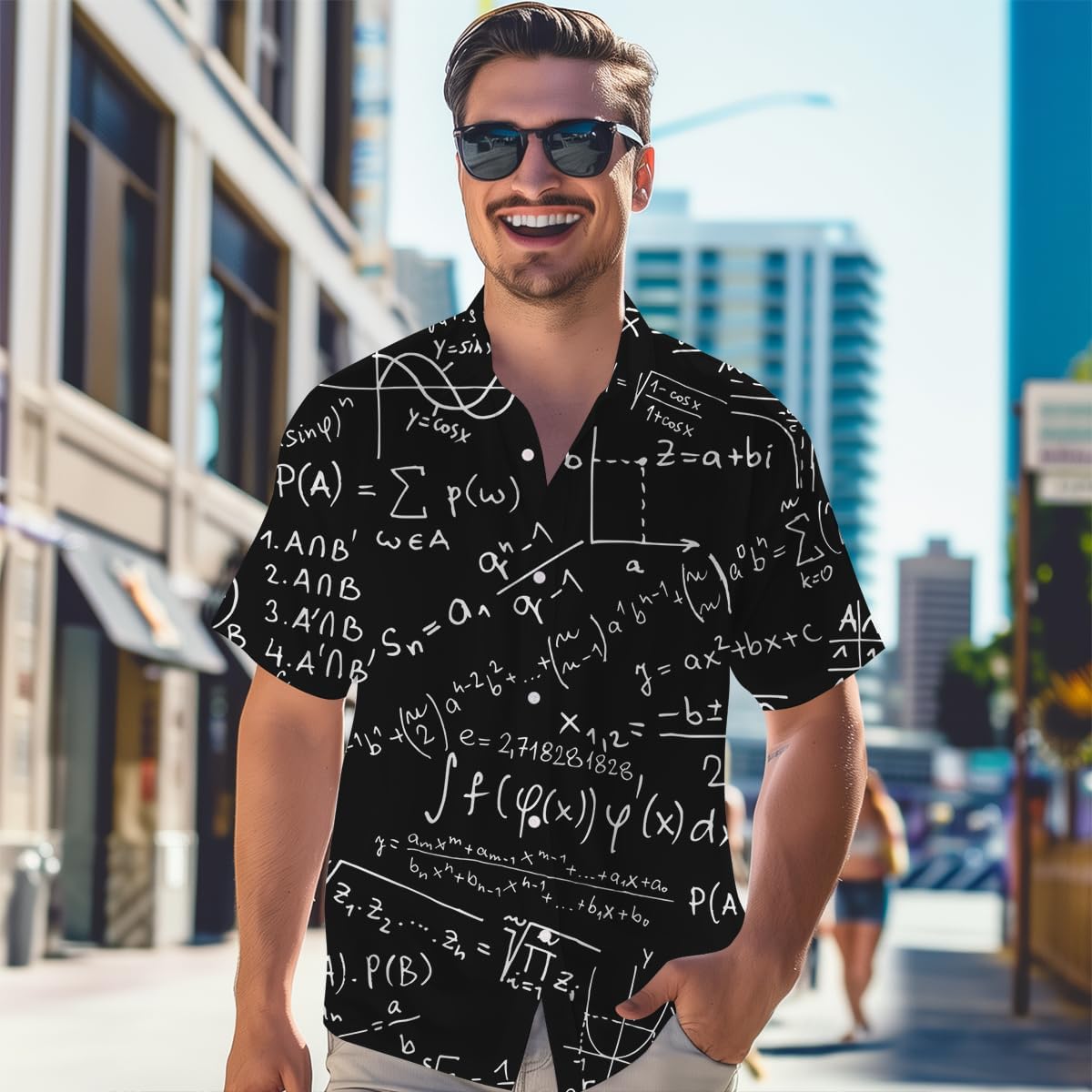 Dragonfly Men's Hawaiian Shirt Short Sleeve Floral Button Down Shirts Tropical Holiday Beach Shirts - Image 3