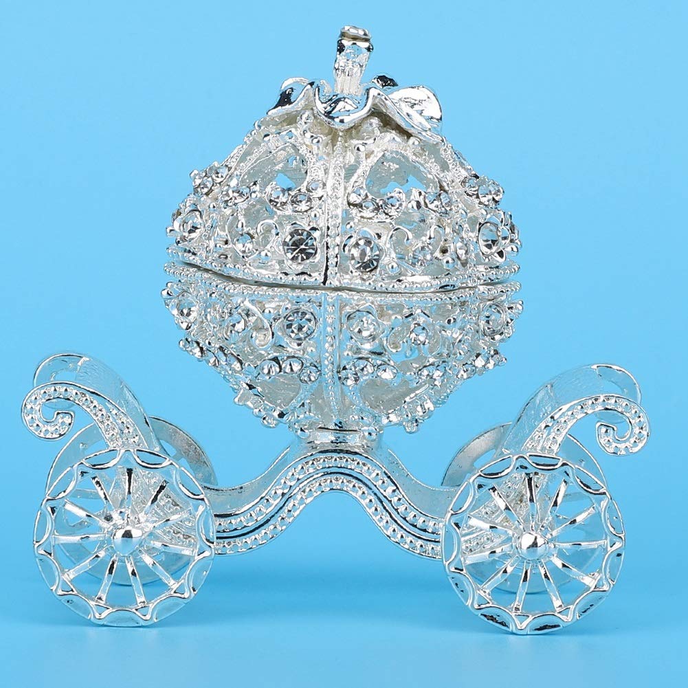 Amazon｜Jeffergarden カボチャの馬車 クリスタルジュエリー