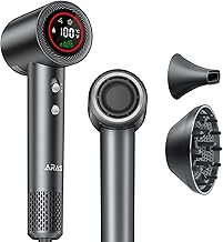 Seche Cheveux Professionnel Ionique Négatif - Seche Cheveux Avec Seche-Cheveux à Grande Vitesse de 140,000 RPM, Moteur Sans Balais pour un Séchage Rapide Avec Buse Magnétique