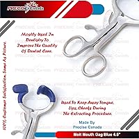 Vista 7 de PC Molt boca Gag Azul 4.5" Acero Inoxidable