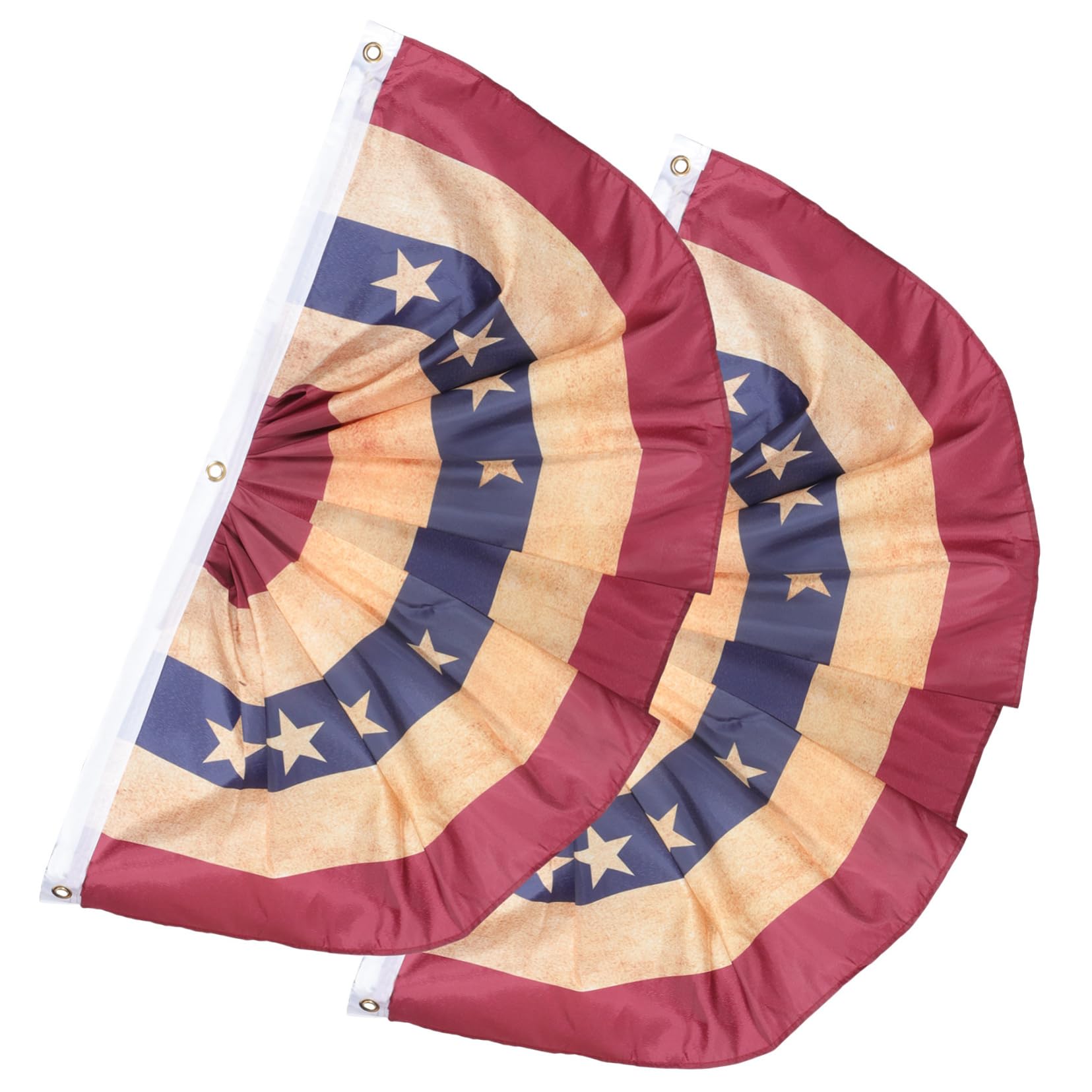 Drapeau du Jour de l'Indépendance BESPORTBLE guirlande de fanions nautiques pour fête 4 ensembles