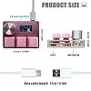 BTXETUEL SayoDevice O3C OSU Keyboard Quick Release with Hall Switch Magnetic Linear Switch Button and Screen Copy Paste Shotcut Macro Hotswap Mini Pink