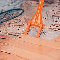 Vista 8 de Dolibest Barra de demostración de 28 pulgadas, barra de demo de 2 dientes, resistente con asa, barra de palanca de demolición con mango de acero