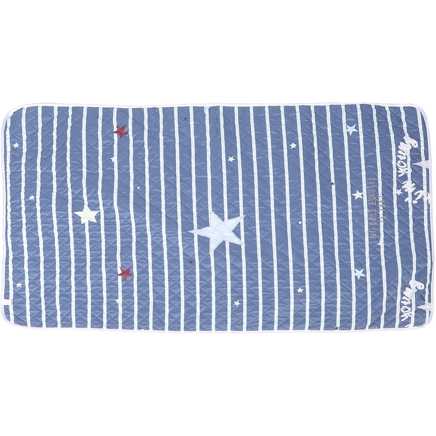 Washable Cotton Underpad for Incontinence Patients and Menstrual Use Soft Absorbent Bed Mat for Adults and Elderly Reusable Bedding Protector for Home Care and Safety