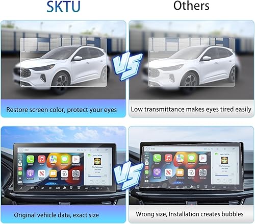 Miniatura 6 de Protector de pantalla para Ford Escape 2023 2024 2023 2024 Protector de pantalla Escape de 13.2 pulgadas para Ford Escape Platinum 2023 2024ST-Line