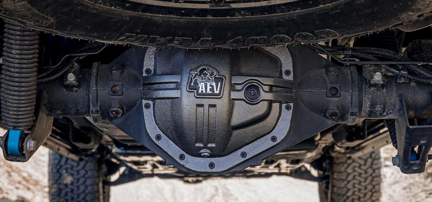 AEV Rear Differential Cover for 2019-2026 Ram 2500/3500 & 2023+ Ram Power Wagon (Excludes 2019-2022 Power Wagon) & 2020-2026 GM Silverado/Sierra HD 2500/3500 AAM 11.5″ & 12″ Rear Axle SRW