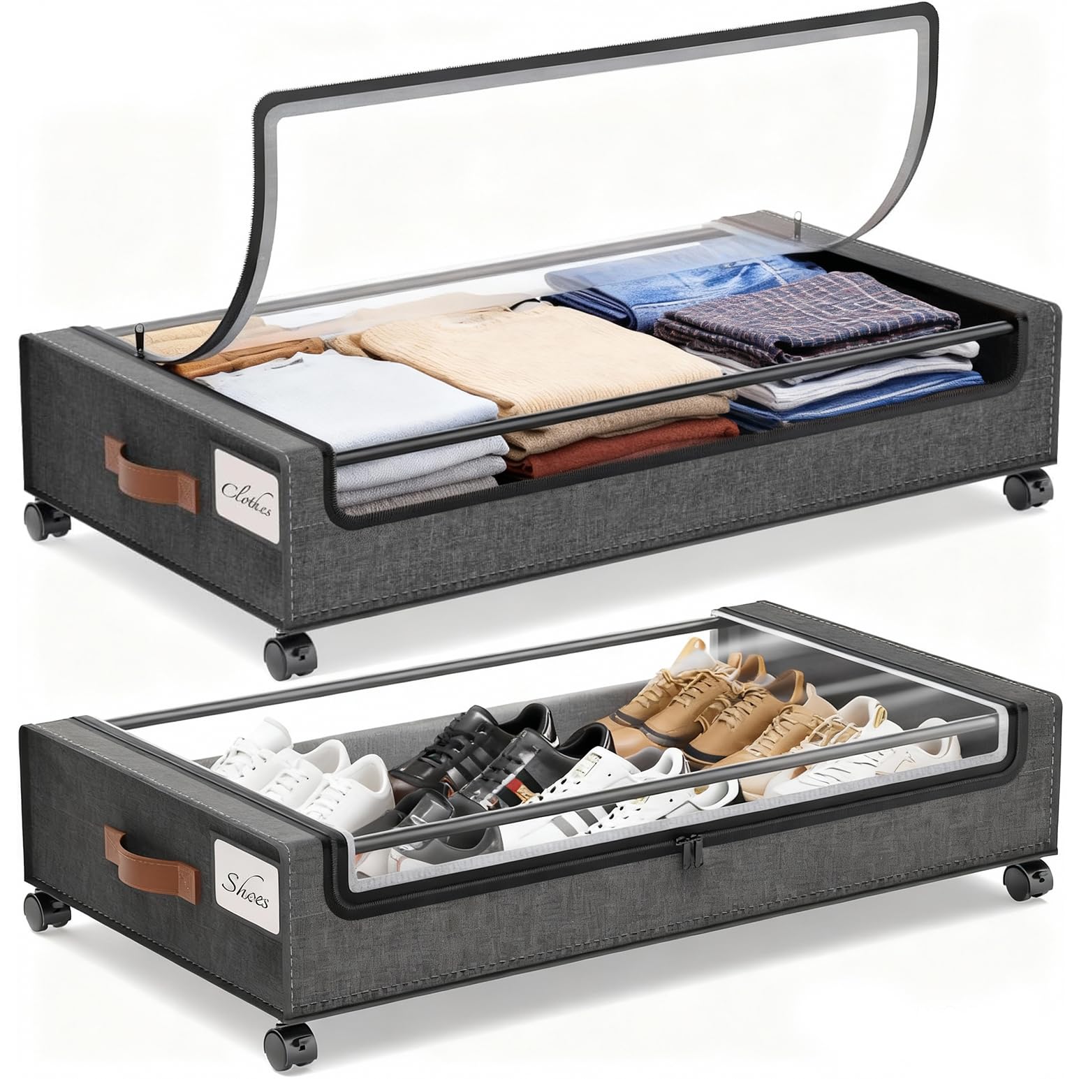 Oillase Under Bed Storage with Wheels sold price at auction in Canada
