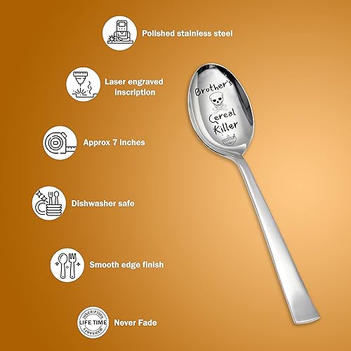 Miniatura 5 de Seyal Cuchara asesina de cereales para hermanos, regalo para hermanos, regalo para el día del hermano, regalo para hermanos, regalos de hermanos,