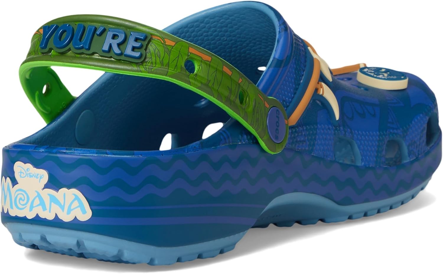Crocs Unisex-Adult Disney Moana Classic Clogs, Shoes for Women and Men - Image 5