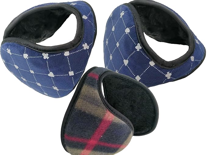 SIYAA ;- Winter Ear Warmer / Ear Muff With Fur New Design With New Look For Winter Season Ear Warmer For Men &Women With Muticolour