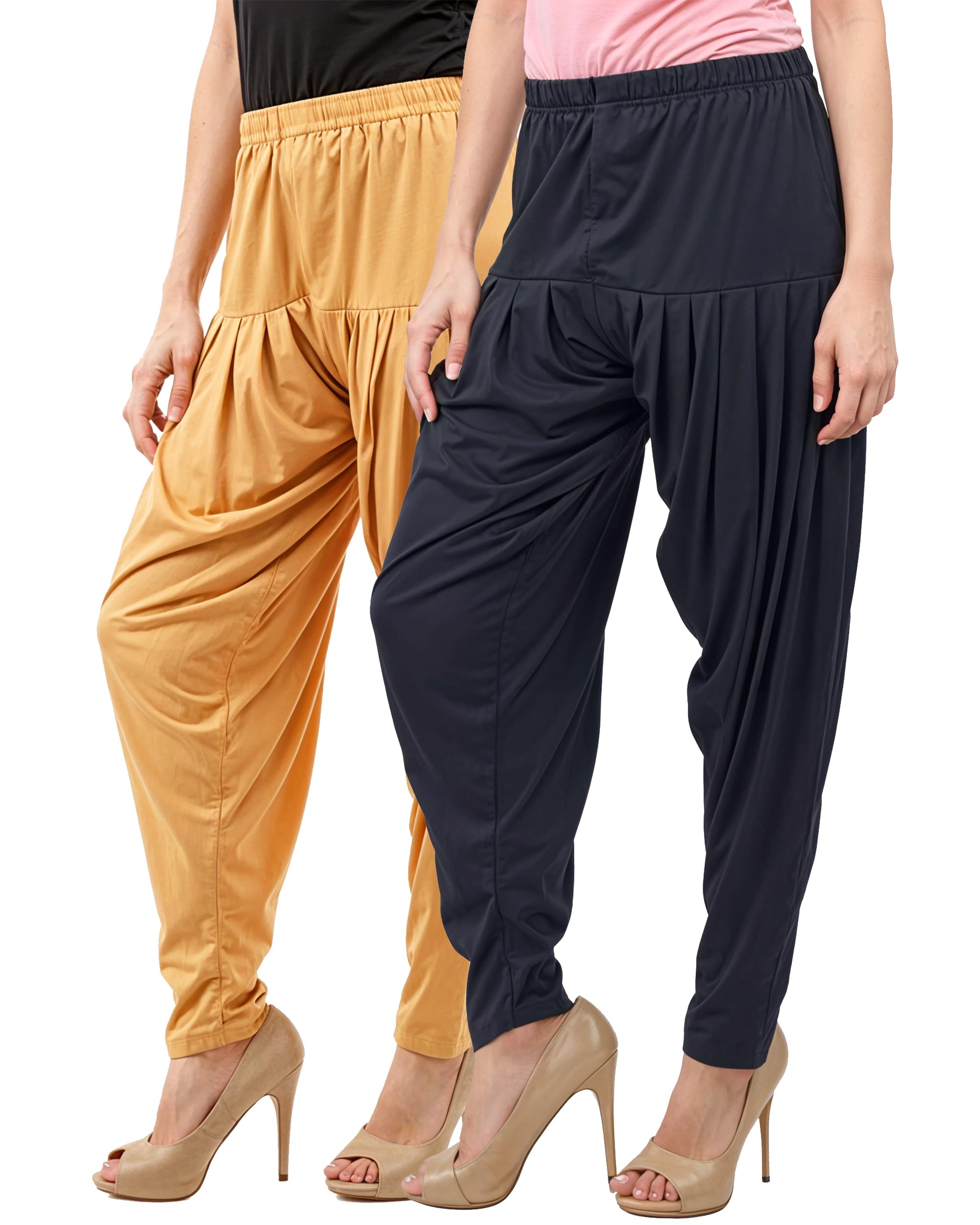 buy that trendz Patiala Salwar for Women Relaxed Fit Viscose Patiyala Salwar Harem Bottom Pants-picture-13