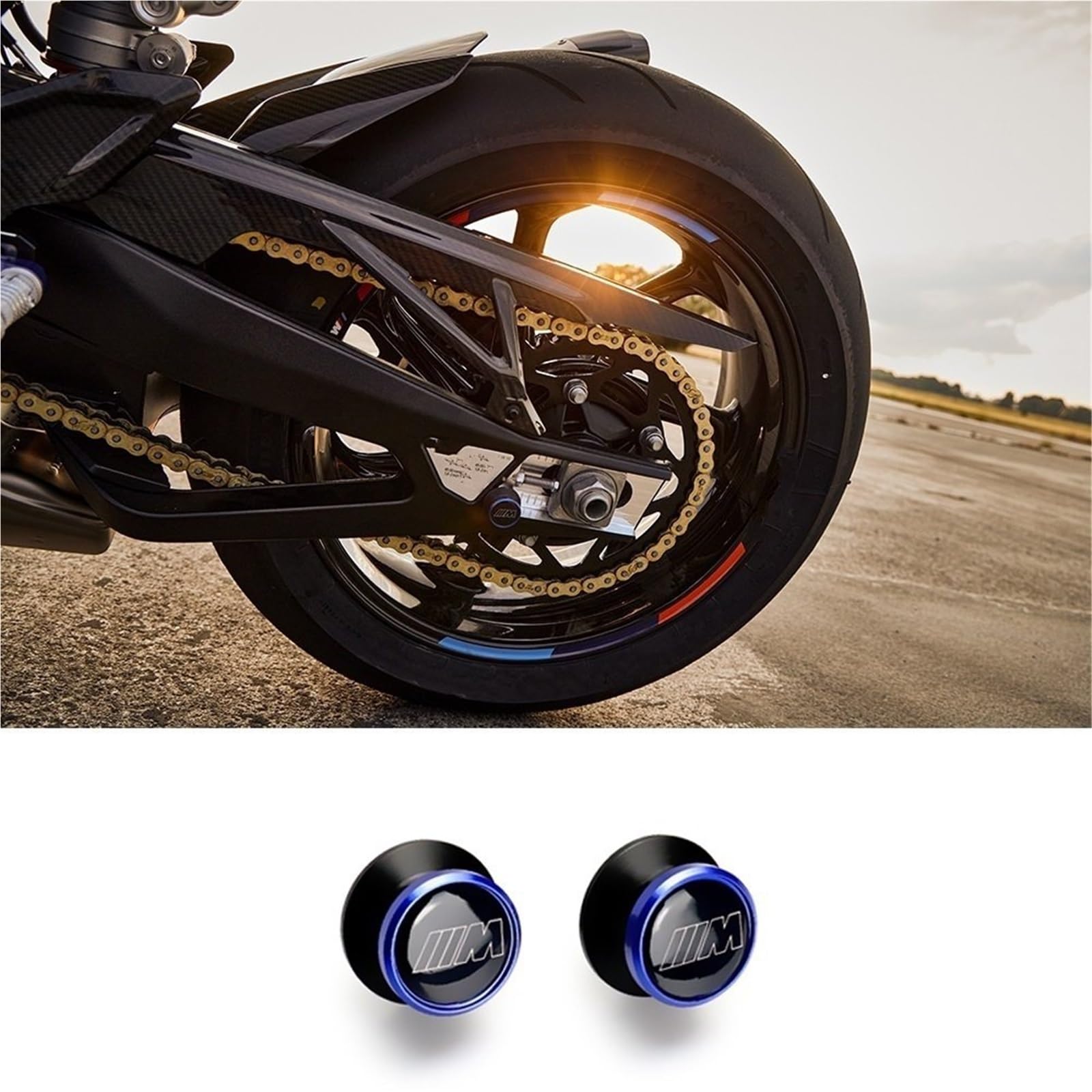 bobine cavalletto moto Per BMW S1000RR M1000RR S1000R S1000XR HP4 Ruota Posteriore Del Motociclo Rocker Forcellone Parcheggio Bobine Slider Stand Vite