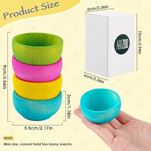 Miniatura 11 de Abizoo Juguetes masticables de conejillo de indias, juguetes de conejo colgantes, madera natural para conejos, dientes, chinchilla, pájaro, hámster