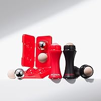 Vista 9 de Revlon Oil Absorbing & Cooling Facial Roller Refill Pack with Volcanic & Stainless Steel Stones in Storage Case, Eco-Friendly, Easy to Clean, 1 count