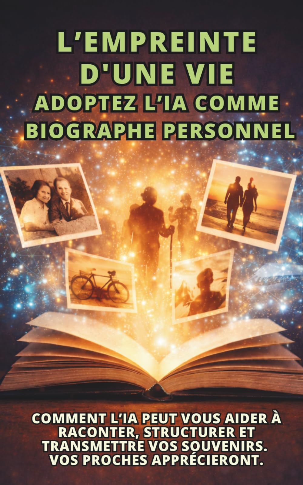 L’Empreinte d'une Vie Adoptez l’IA comme Biographe Personnel: Comment l’IA peut vous aider à raconter, structurer et transmettre vos souvenirs. Vos proches apprécieront.