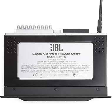 JBL Legend 700 7 in Touchscreen Multimedia Receiver