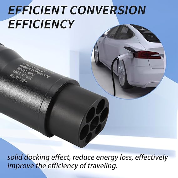 EV Charging Adapter Type1 to GBT Conversion Kit 32A SAE J1772 for GBT Electric Vehicles, Compatible with J1772 Chargers