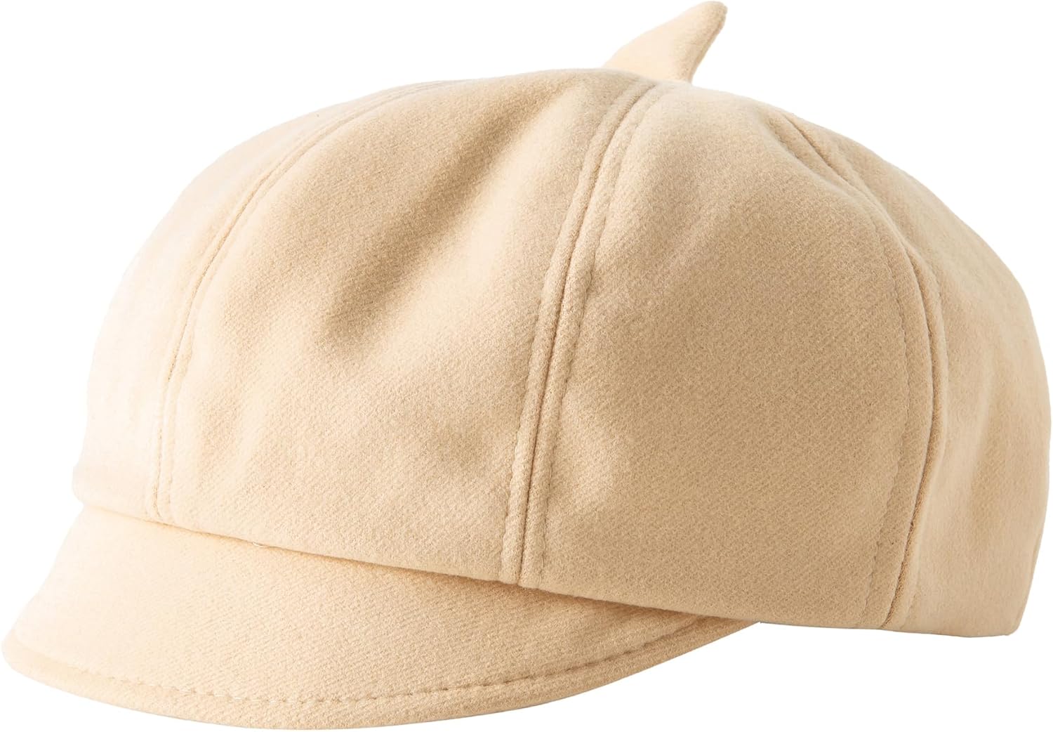 Jastore Kids Boys Girls Newsboy Caps Wool Flat Beret Cabbie Hat for Toddler - Image 2