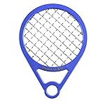 Twist It Up Comb (Imperial Blue) - Alternative to Hair Sponges for Black Men\'s Curls, Tennis Racket Style Hair Twisting Comb