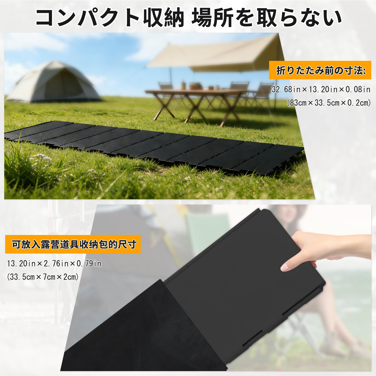 Amazon | キャンプ 焚き火 専用 ウインドスクリーン | 10 枚連結式