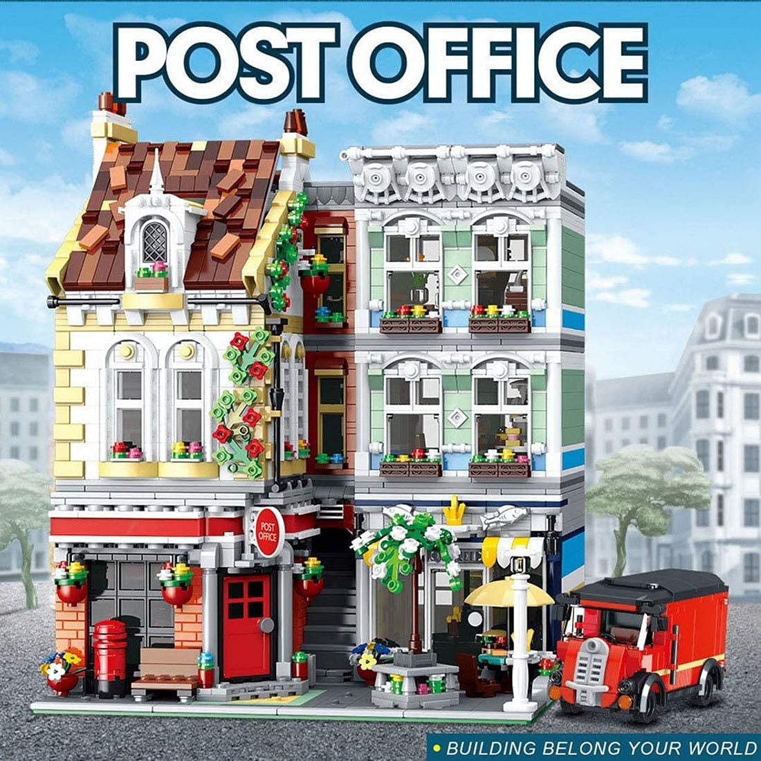 Amazon.co.jp: SCZWP8 モジュラービルディングヨーロッパの郵便