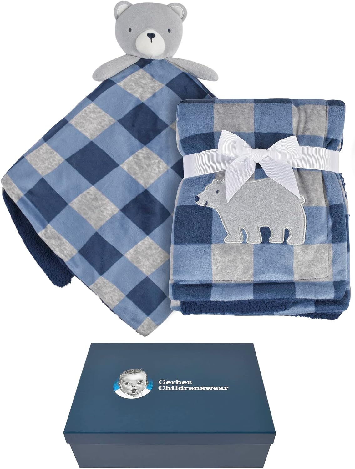 Gerber Unisex Baby 2-Piece Blanket Gift Set