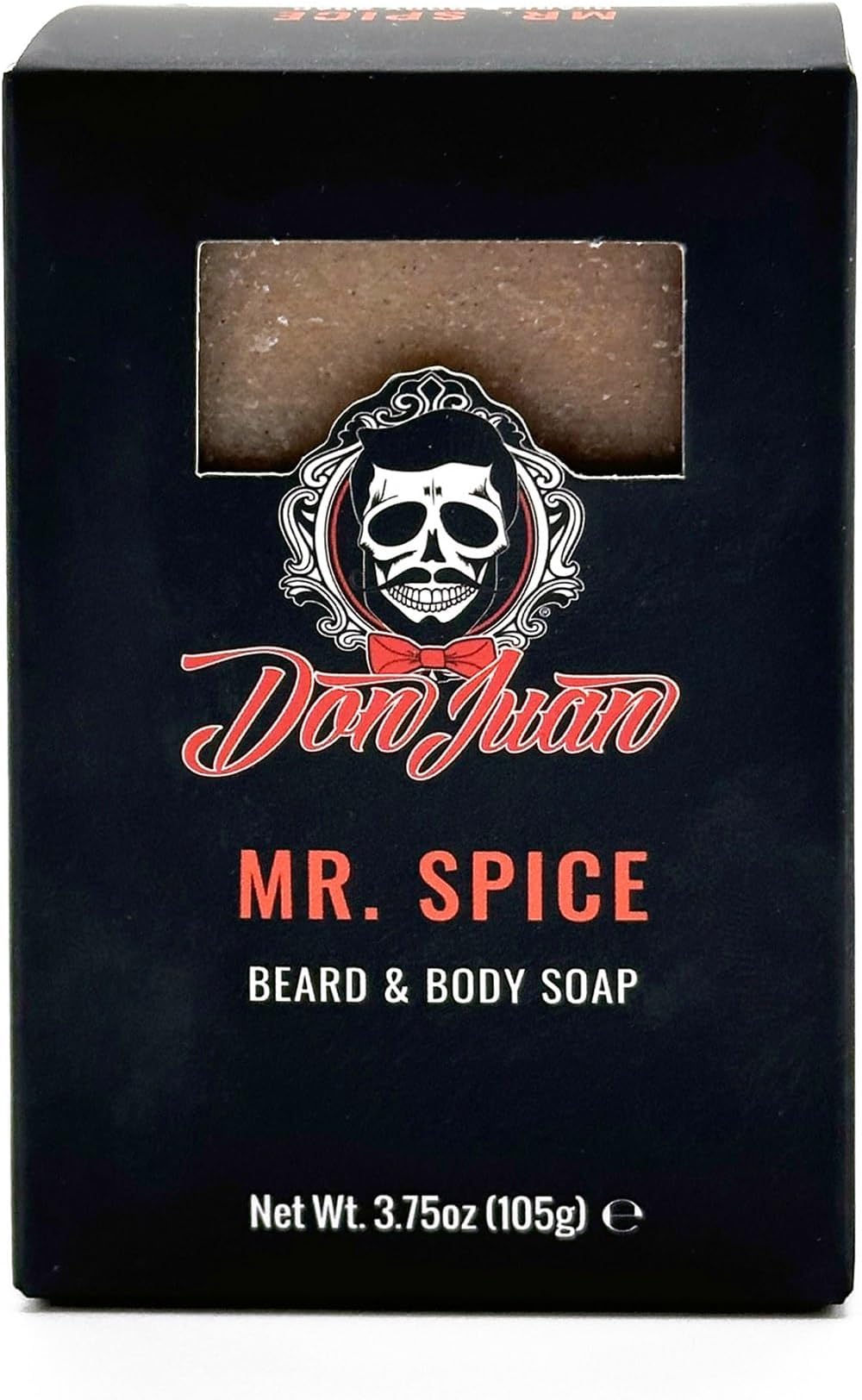Don Juan Mr. Spice Organic Beard Face Soap Bar 3.75 Oz.