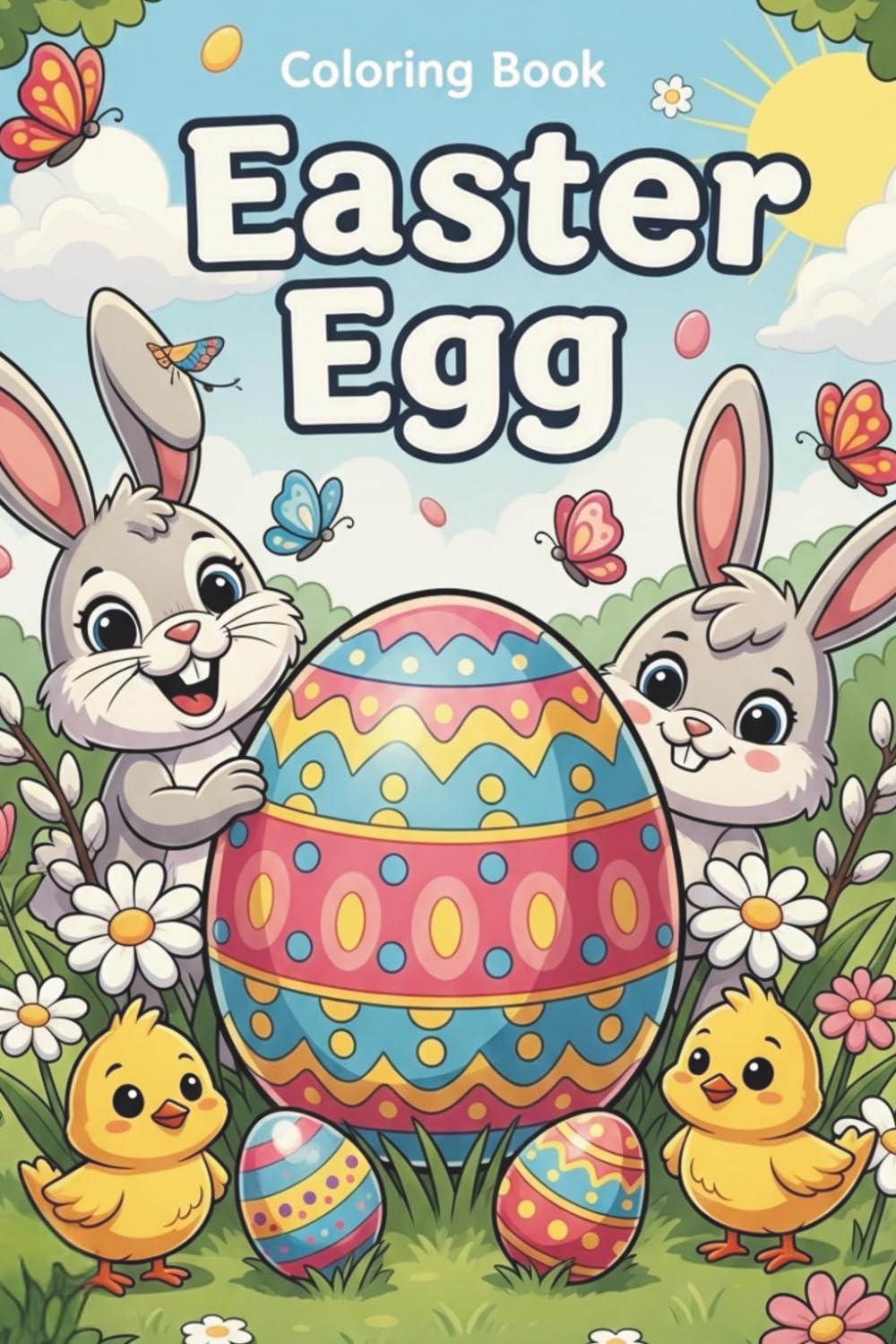 Easter Egg: Creative Patterns for Kids to Color and Celebrate Spring