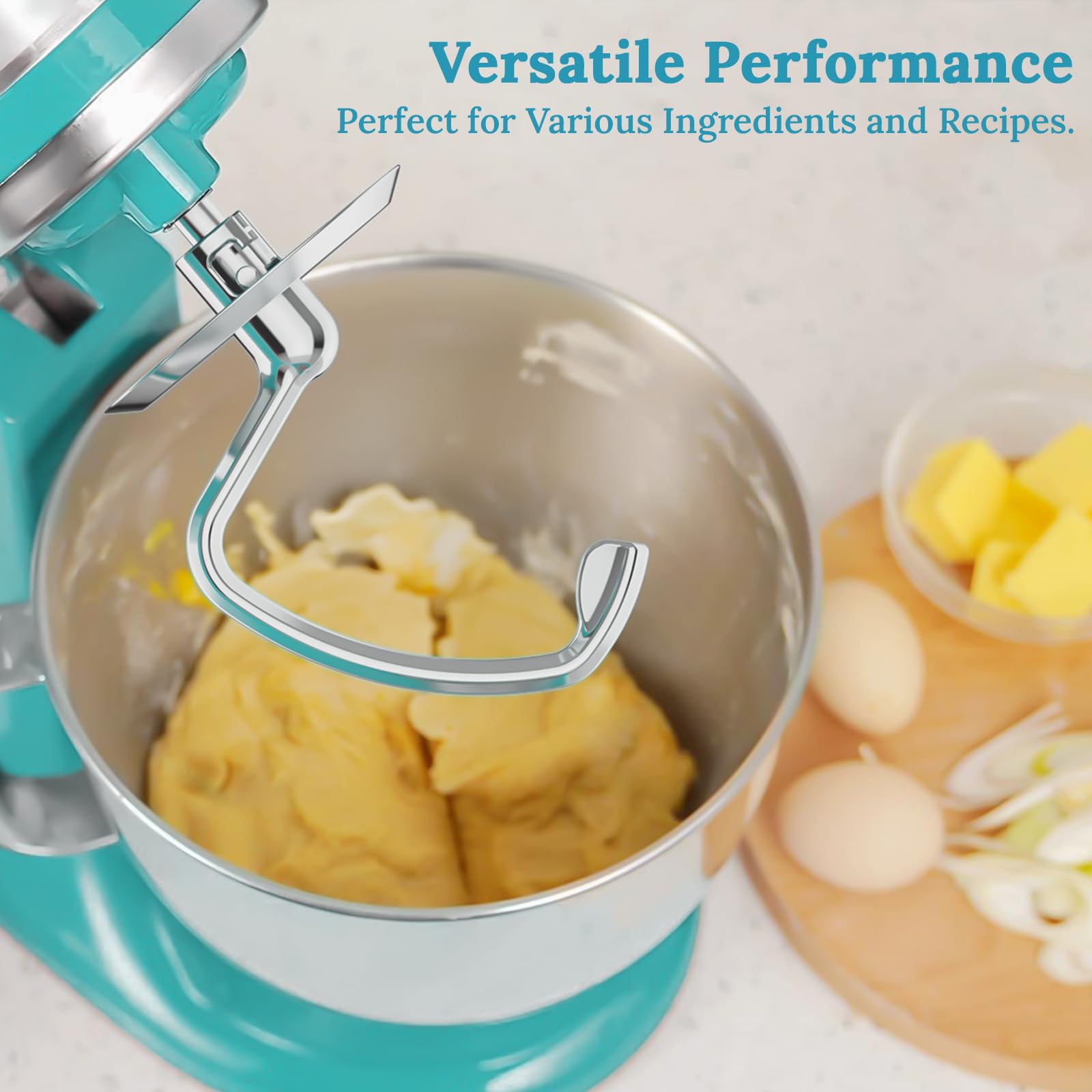 Amazon | Coolcookステンレススチール生地フック Kitchenaid スタンド