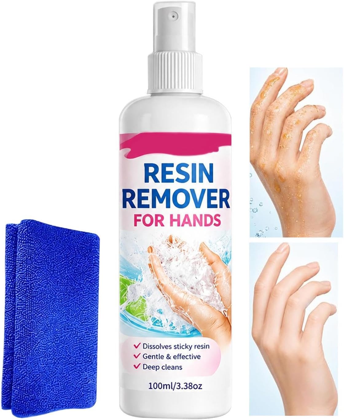 Epoxy Remover 100ml Artists Water-Based Paint Glue Gentle Cleanser