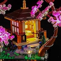Vista 7 de BRIKSMAX Kit de iluminación LED para Lego Tranquil Garden (versión mejorada)- Compatible con Lego Icons 10315 Modelo de bloques de construcción,