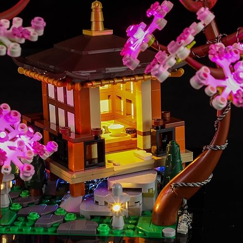 Miniatura 7 de BRIKSMAX Kit de iluminación LED para Lego Tranquil Garden (versión mejorada)- Compatible con Lego Icons 10315 Modelo de bloques de construcción, no