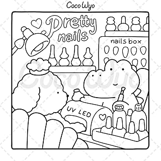 Cozy Friends: Coloring Book for Adults and Teens Featuring Super Cute Animal Characters - Preview 4