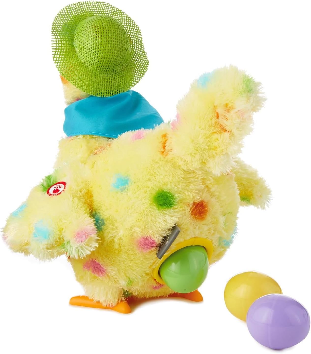 Squawkin' Egg Droppin' Mama Hen Interactive Stuffed Animal, 10" Interactive Stuffed Animals Animals & Nature
